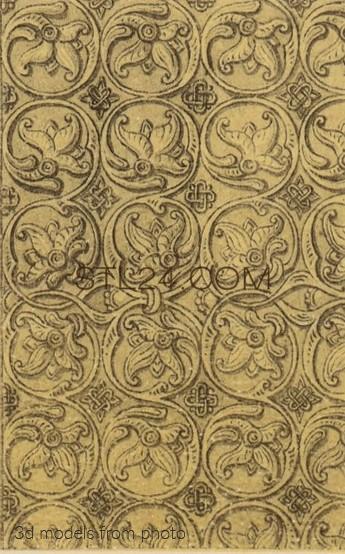 Панели резные (CARVED PANEL_2035 -  | 3D model 3DSMAX / OBJ / STL) 3D модель для ЧПУ станка
